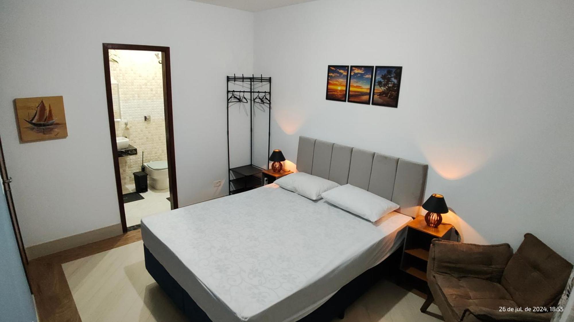 Suite Coqueiro Casamar Hospedagem Bertioga Bagian luar foto